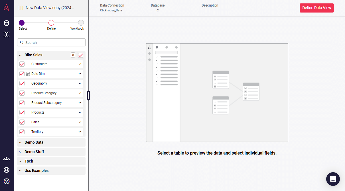 Astrato connect to ClickHouse User Access